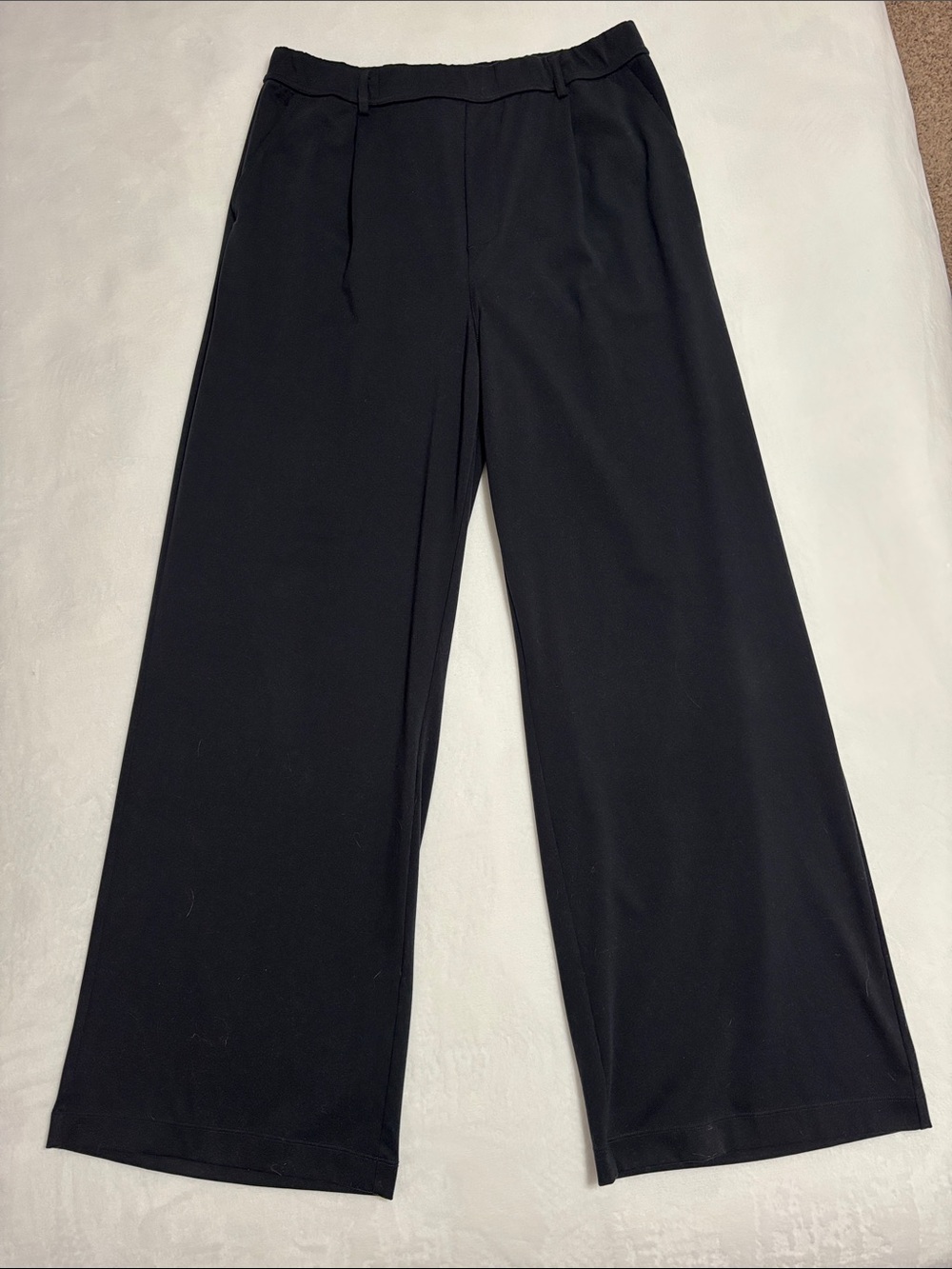 HALARA Black Wide-Leg Women's Pants